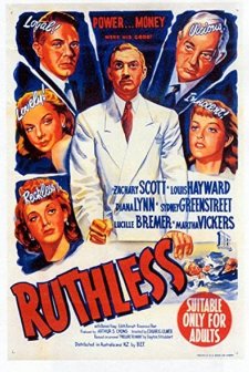 Ruthless (1948) afişi