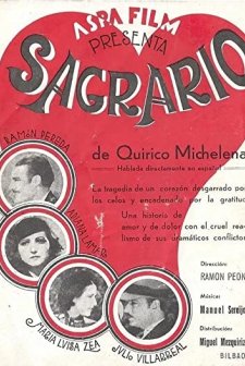 Sagrario (1933) afişi