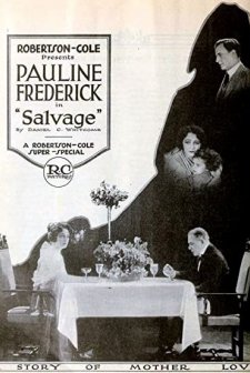 Salvage (1921) afişi