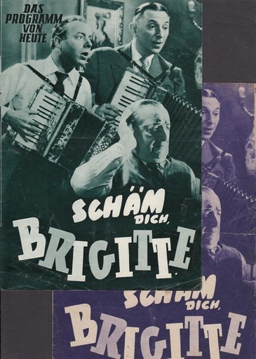 Schäm' Dich, Brigitte! (1952) afişi Schäm' Dich, Brigitte! (1952) afişi