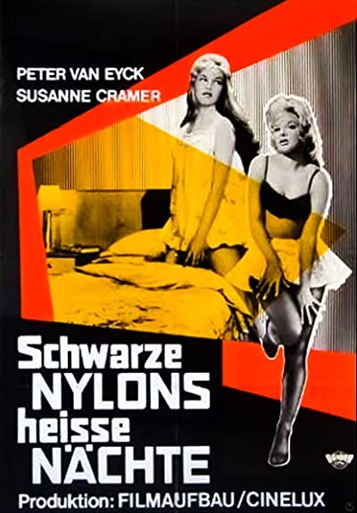 Schwarze Nylons - Heiße Nächte (1958) afişi Schwarze Nylons - Heiße Nächte (1958) afişi