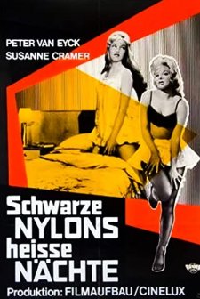 Schwarze Nylons - Heiße Nächte (1958) afişi