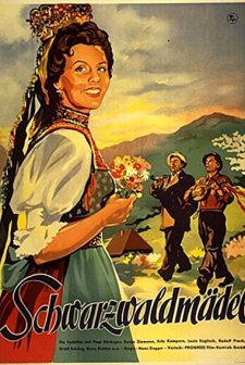 Schwarzwaldmädel (1950) afişi