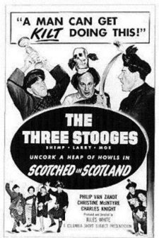 Scotched In Scotland (1954) afişi