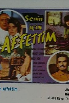 Senin İçin Affettim (1961) afişi