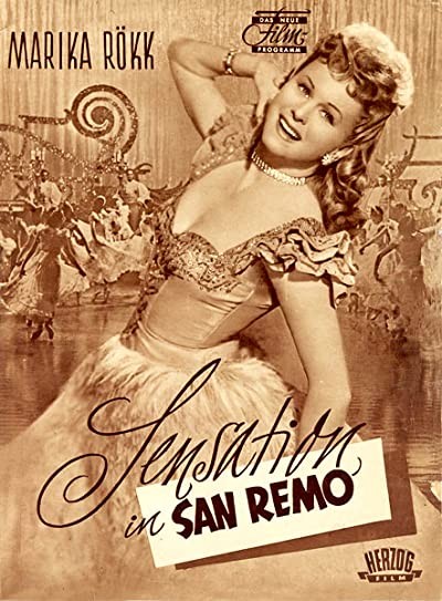 Sensation In San Remo (1951) afişi Sensation In San Remo (1951) afişi