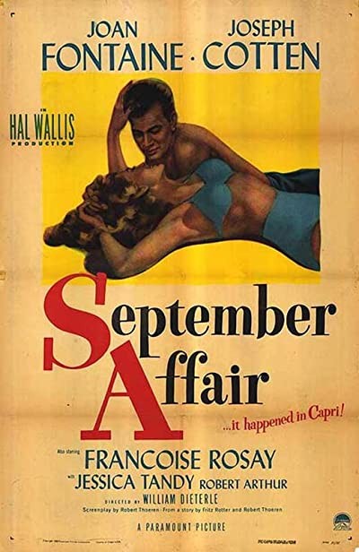 September Affair (1950) afişi September Affair (1950) afişi