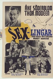 Sexlingar (1942) afişi