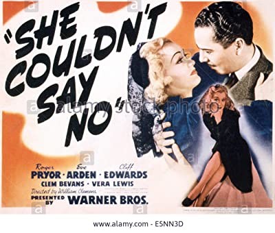 She Couldn't Say No (1940) afişi She Couldn't Say No (1940) afişi
