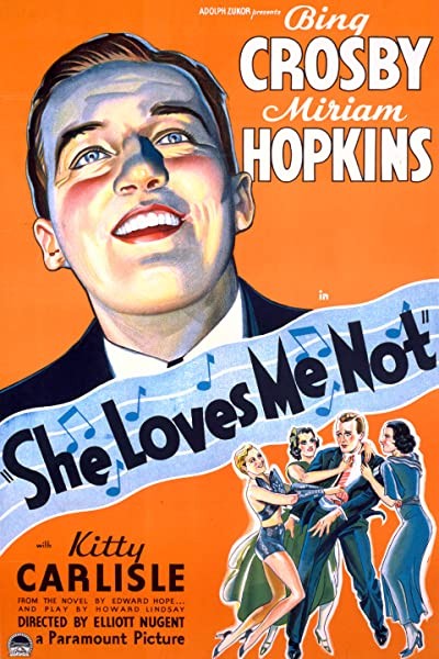 She Loves Me Not (1934) afişi She Loves Me Not (1934) afişi