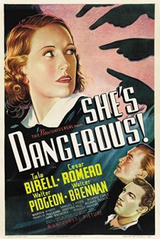 She's Dangerous (1937) afişi