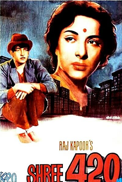 Shree 420 (1955) afişi Shree 420 (1955) afişi