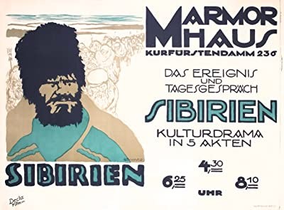 Siberia (1926) afişi Siberia (1926) afişi