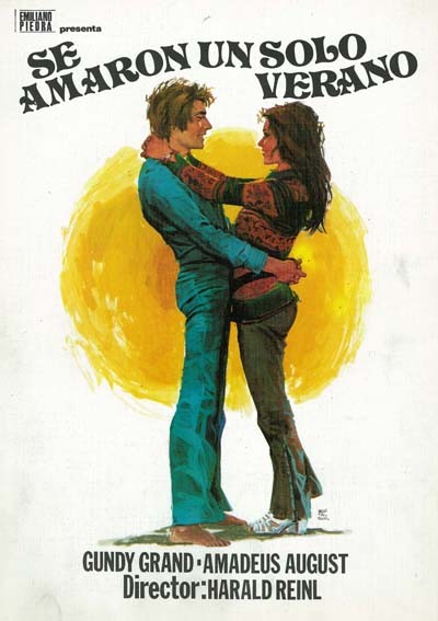 Sie Liebten Sich Einen Sommer (1972) afişi