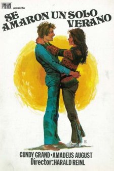 Sie Liebten Sich Einen Sommer (1972) afişi