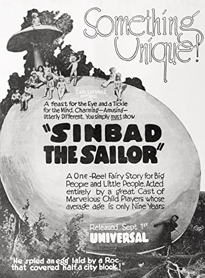 Sinbad, the Sailor (1919) afişi Sinbad, the Sailor (1919) afişi