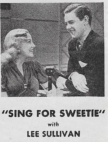 Sing For Sweetie (1938) afişi Sing For Sweetie (1938) afişi