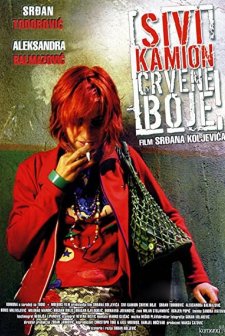 Sivi Kamion Crvene Boje