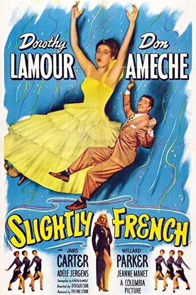 Slightly French (1949) afişi Slightly French (1949) afişi