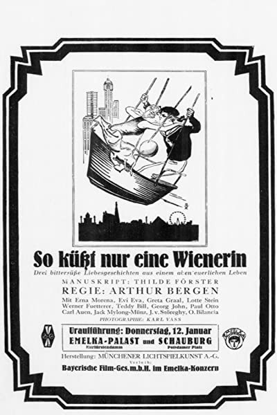 So Küsst Nur Eine Wienerin (1928) afişi So Küsst Nur Eine Wienerin (1928) afişi