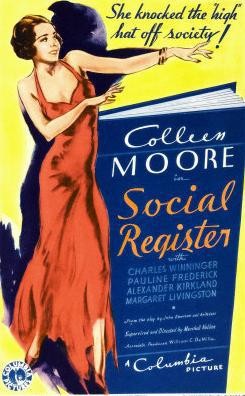 Social Register (1934) afişi Social Register (1934) afişi