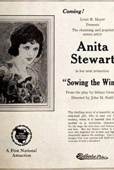 Sowing The Wind (1921) afişi