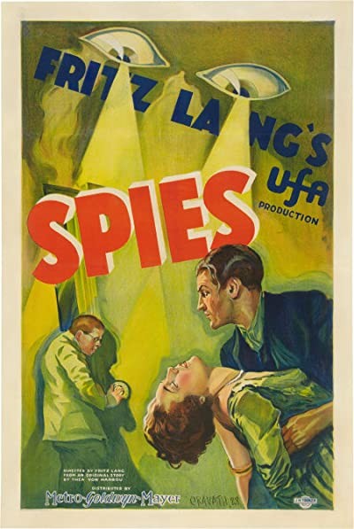 Spione (1928) afişi Spione (1928) afişi