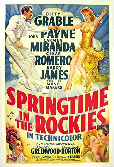 Springtime In The Rockies (1942) afişi Springtime In The Rockies (1942) afişi