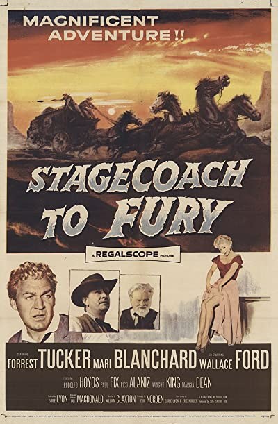 Stagecoach To Fury (1956) afişi Stagecoach To Fury (1956) afişi