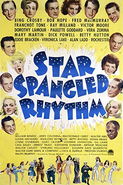 Star Spangled Rhythm (1942) afişi Star Spangled Rhythm (1942) afişi