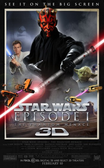 Star Wars: Bölüm I - Gizli Tehlike (3D) (1999) afişi
