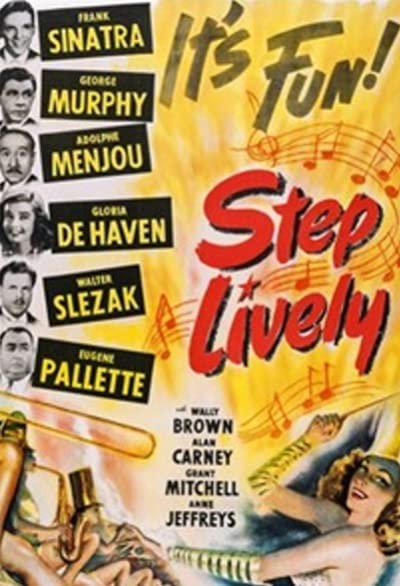 Step Lively (1944) afişi Step Lively (1944) afişi