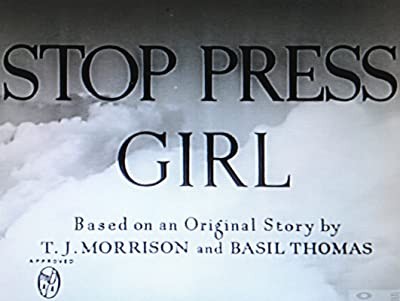 Stop Press Girl (1949) afişi Stop Press Girl (1949) afişi