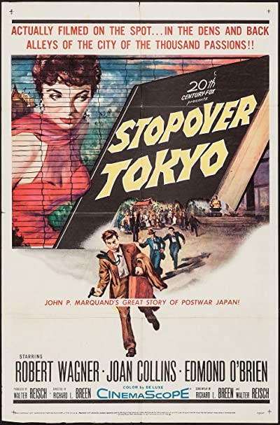 Stopover Tokyo (1957) afişi Stopover Tokyo (1957) afişi