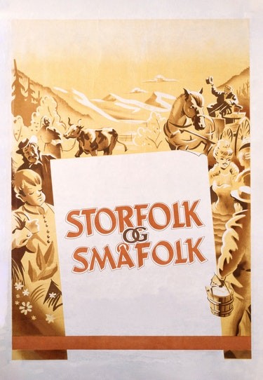 Storfolk Og Småfolk (1951) afişi Storfolk Og Småfolk (1951) afişi