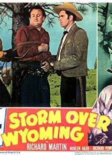 Storm Over Wyoming (1950) afişi