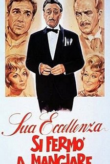Sua Eccellenza Si Fermò A Mangiare (1961) afişi