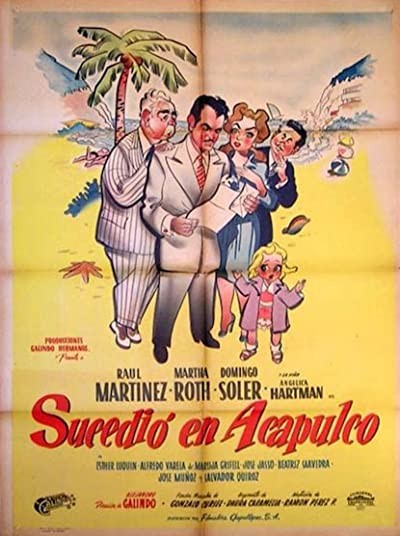 Sucedió En Acapulco (1953) afişi Sucedió En Acapulco (1953) afişi