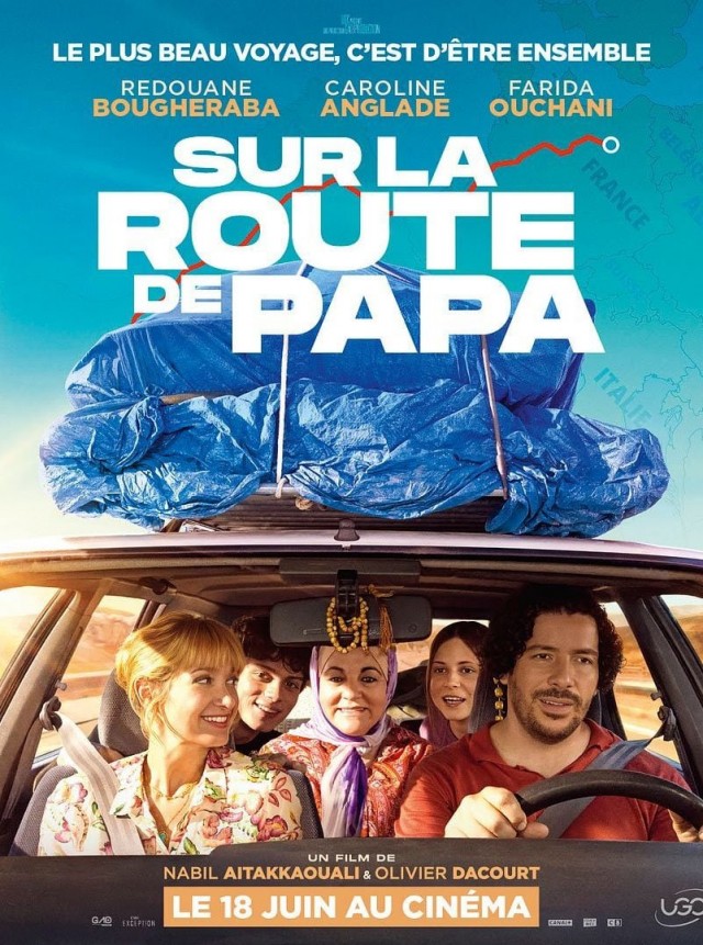 Sur la route de papa (2025) afişi Sur la route de papa (2025) afişi