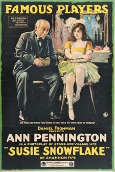 Susie Snowflake (1916) afişi