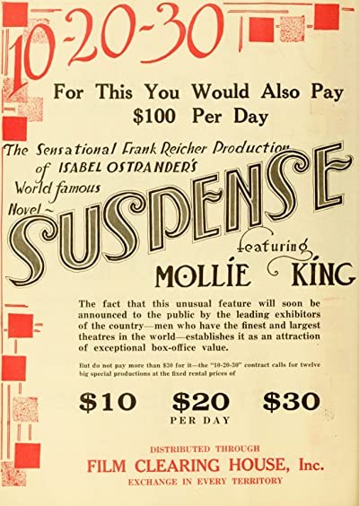Suspense (1919) afişi Suspense (1919) afişi