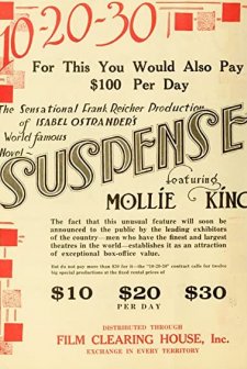 Suspense (1919) afişi