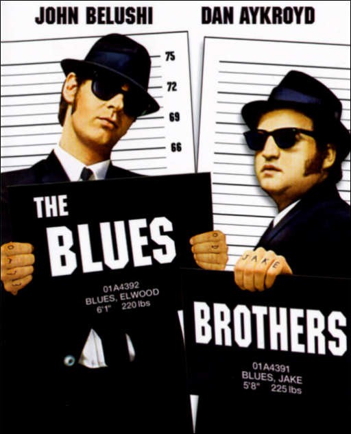 The Blues Brothers (1980) afişi The Blues Brothers (1980) afişi