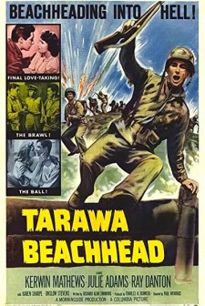 Tarawa Beachhead (1958) afişi