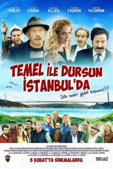 Temel ile Dursun İstanbul'da (2015) afişi
