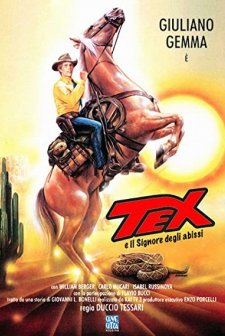 Tex E Il Signore Degli Abissi (1985) afişi