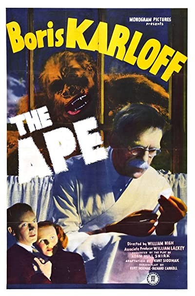 The Ape (1940) afişi The Ape (1940) afişi