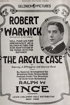 The Argyle Case (1917) afişi