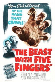 The Beast With Five Fingers (1946) afişi