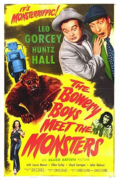 The Bowery Boys Meet The Monsters (1954) afişi The Bowery Boys Meet The Monsters (1954) afişi
